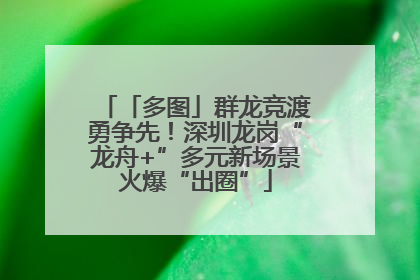 「多图」群龙竞渡勇争先！深圳龙岗“龙舟+”多元新场景火爆“出圈”