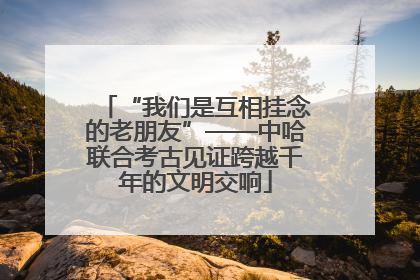 “我们是互相挂念的老朋友”——中哈联合考古见证跨越千年的文明交响