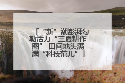 “新”潮澎湃勾勒活力“三夏耕作图” 田间地头满满“科技范儿”