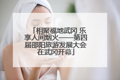 相聚福地武冈 乐享人间烟火——第四届邵阳旅游发展大会在武冈开幕