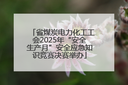 省煤炭电力化工工会2025年“安全生产月”安全应急知识竞赛决赛举办