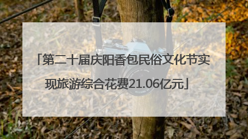 第二十届庆阳香包民俗文化节实现旅游综合花费21.06亿元
