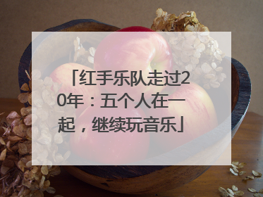 红手乐队走过20年：五个人在一起，继续玩音乐