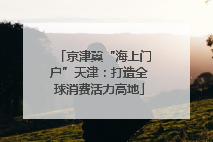 京津冀“海上门户”天津：打造全球消费活力高地
