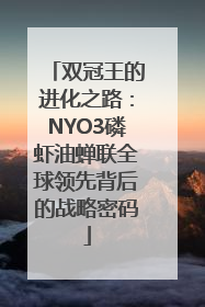 双冠王的进化之路：NYO3磷虾油蝉联全球领先背后的战略密码