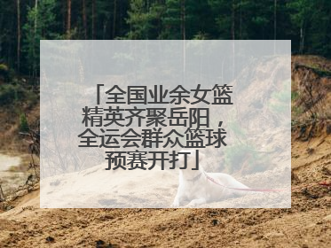 全国业余女篮精英齐聚岳阳，全运会群众篮球预赛开打