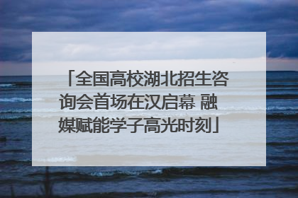 全国高校湖北招生咨询会首场在汉启幕 融媒赋能学子高光时刻