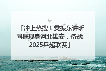 冲上热搜！樊振东许昕同框现身河北雄安，备战2025乒超联赛