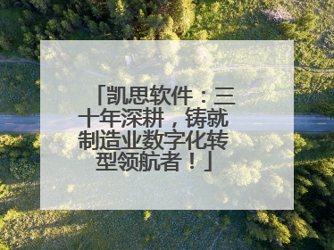 凯思软件：三十年深耕，铸就制造业数字化转型领航者！