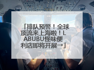 排队预警！全球顶流来上海啦！LABUBU怪味便利店即将开展→