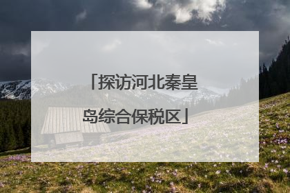 探访河北秦皇岛综合保税区