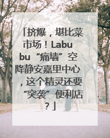 挤爆，堪比菜市场！Labubu“痛墙”空降静安嘉里中心，这个精灵还要“突袭”便利店？