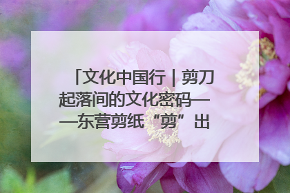 文化中国行｜剪刀起落间的文化密码——东营剪纸“剪”出非遗传承与现代生活的融合之道