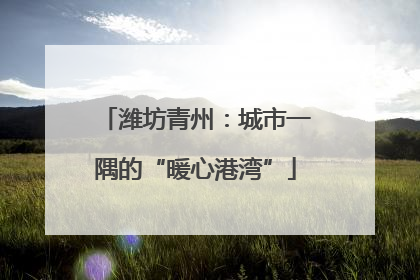 潍坊青州：城市一隅的“暖心港湾”