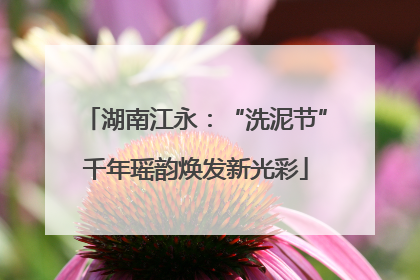 湖南江永：“洗泥节”千年瑶韵焕发新光彩