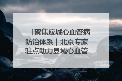 聚焦应城心血管病防治体系｜北京专家驻点助力县域心血管诊疗技术突破