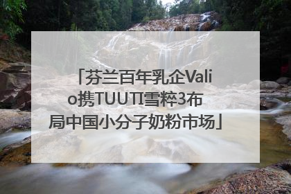 芬兰百年乳企Valio携TUUTI雪粹3布局中国小分子奶粉市场