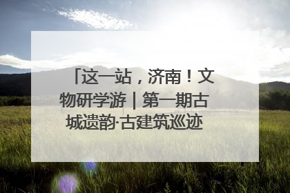 这一站，济南！文物研学游｜第一期古城遗韵·古建筑巡迹之旅圆满结束
