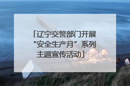 辽宁交警部门开展“安全生产月”系列主题宣传活动