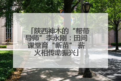 陕西神木的“帮带导师”李永刚：田间课堂育“新苗” 薪火相传助振兴
