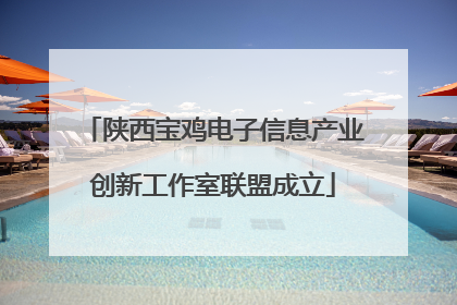 陕西宝鸡电子信息产业创新工作室联盟成立