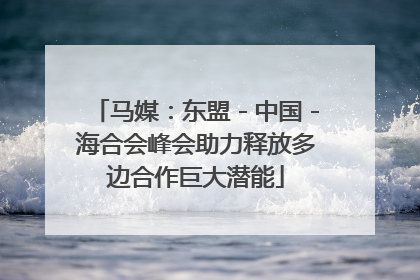 马媒：东盟－中国－海合会峰会助力释放多边合作巨大潜能