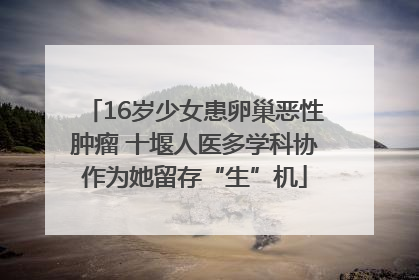 16岁少女患卵巢恶性肿瘤 十堰人医多学科协作为她留存“生”机