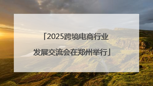 2025跨境电商行业发展交流会在郑州举行